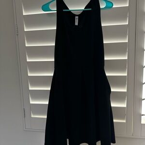 Seven7 Black Halter Mini Sundress